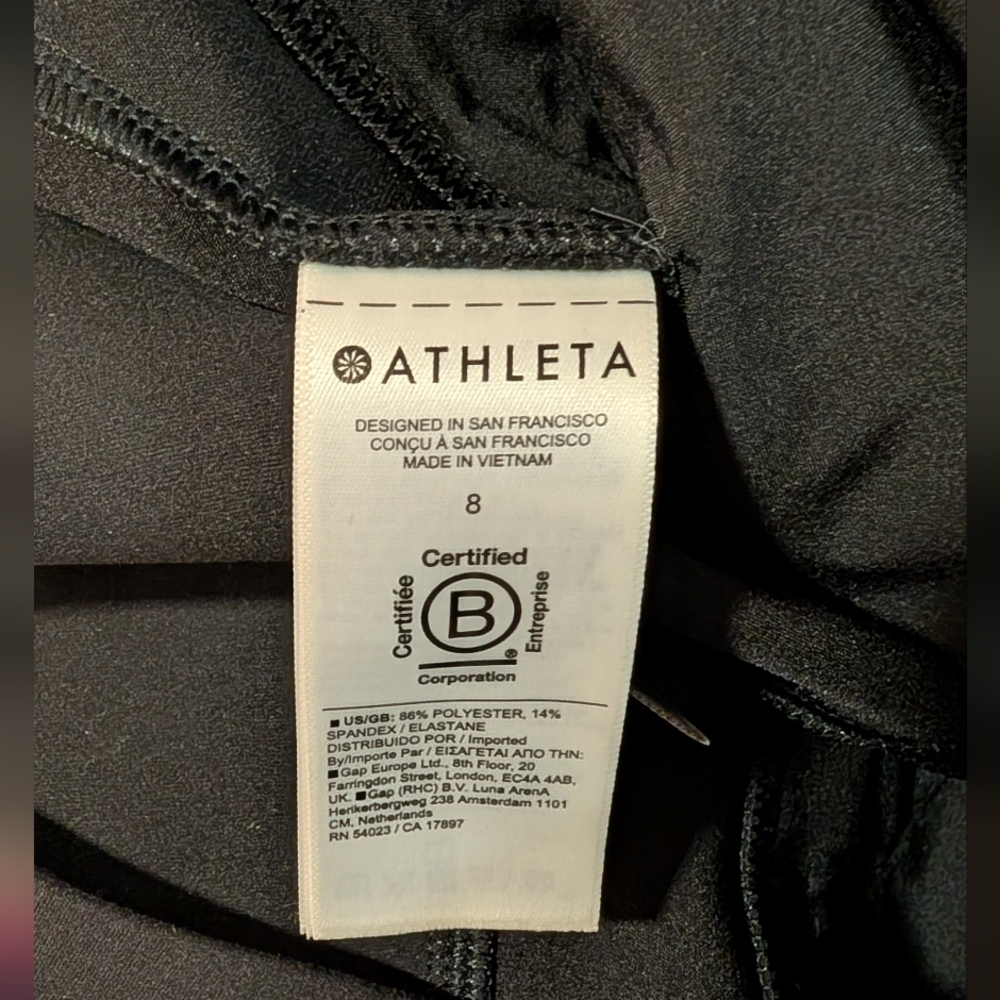 Athleta Endless High Waist Pant Black - Picture 8 of 9